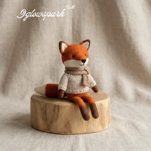 Iglowspark™ EmberTail Woodland Fox Figurine