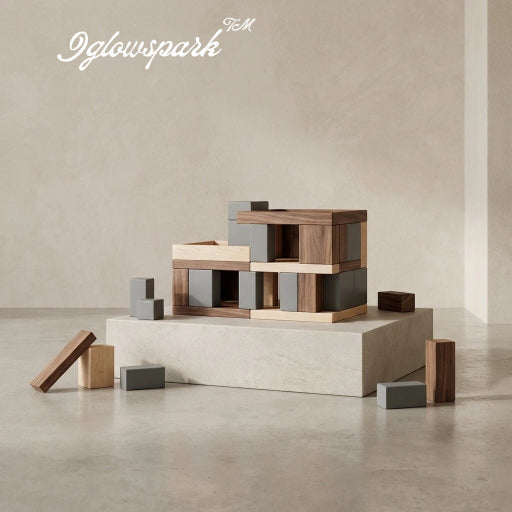 Iglowspark™ FormaNest Modular Wooden Blocks